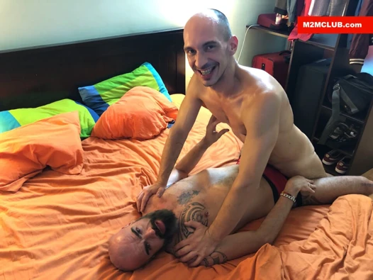 Monster Cock Guy Barebacks a Dude