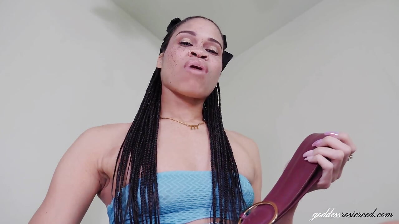 Pay Piggy Cash Spanking- Ebony Financial Domme Goddess Rosie