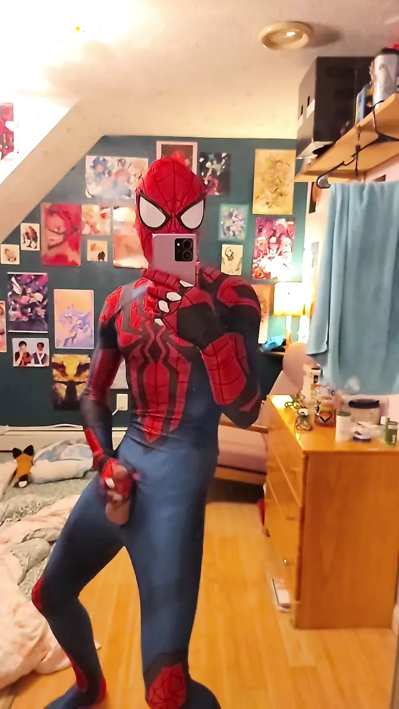 Spidey Got A Little Too Horny Before Bed