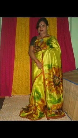 Tia de cetim sari de seda