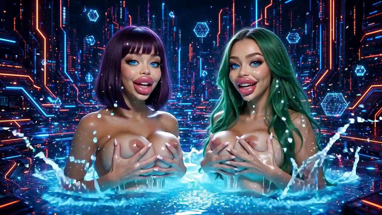 Funny Boobs and Tongue, Ai Animation