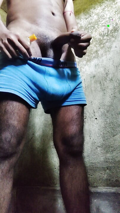 Desi Boy Enjoying Masturbation in Bathroom