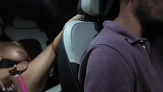 I Had My Uber Driver Fuck Me and Make Me Cum While Driving - Lalucero