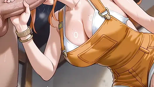 Kawaki (Boruto) x Nami (OP)