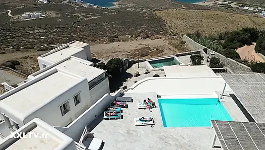 Wild Orgy in a Villa in Mykonos