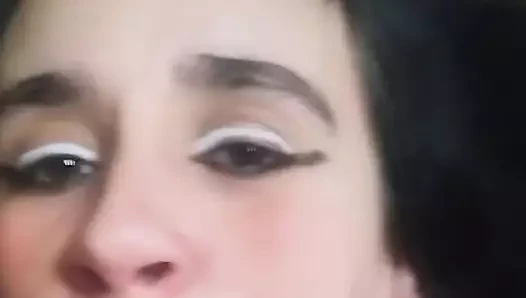 Hot and naughty milf lets cum on your face