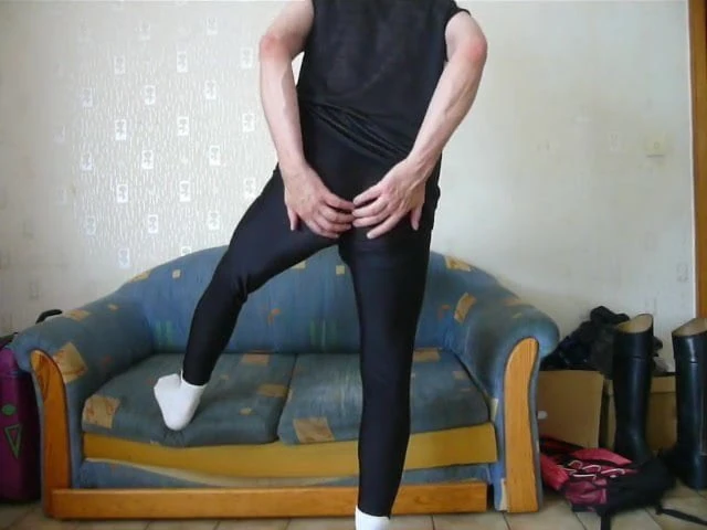 spandex Arsch