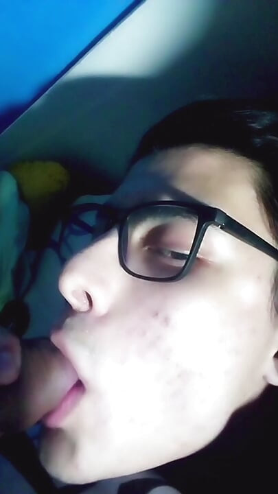 selfsuck and cum twice in mouth