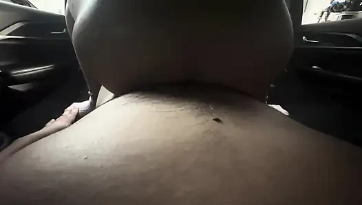 Yummy Jimmy and Slutty Kitty sneak in the car to have sex