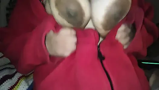 Kitty Rosario big boob tease