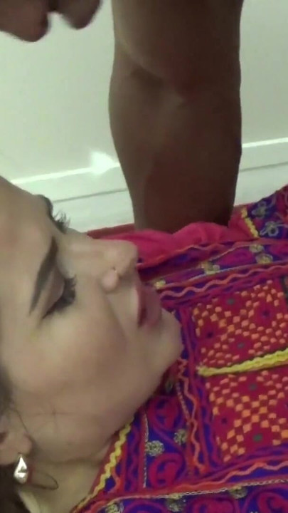 Emotional moment from "The First Threesome Of My Arab Wife With Muscular BBC"