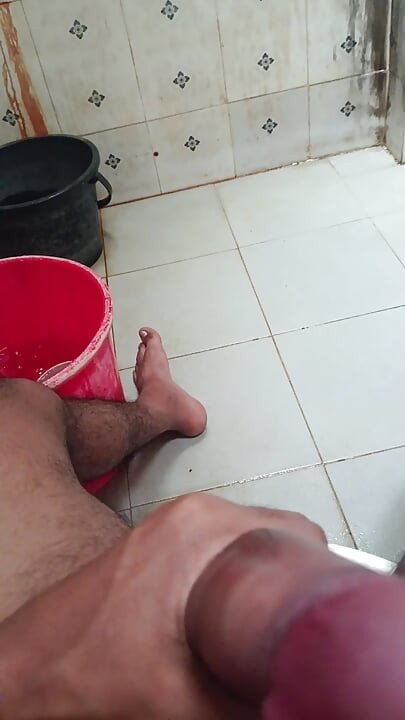 Young guy mastrubating