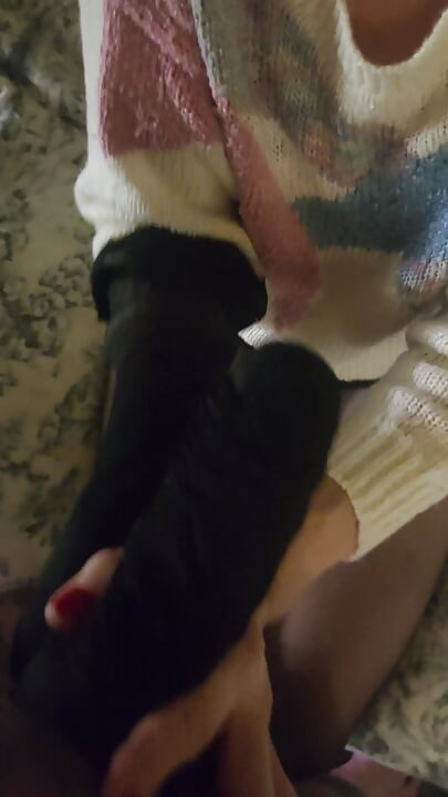 Fată Bună Joc Cu Nailon Cu Pula Și Coaiele soțului