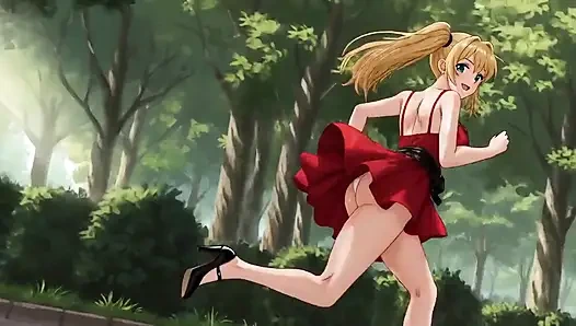 Sexy Blonde Tara. Sie Fickt Im Auto Und Gibt Einen Blowjob