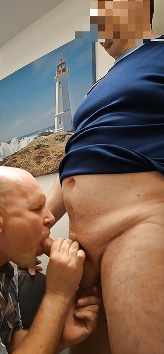 Grandpa Get Sucked off. Stepdaddy Suck a Grandpa Dick