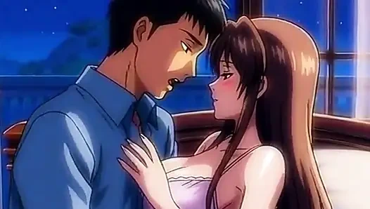 Step sister share bed with step brother in hotel