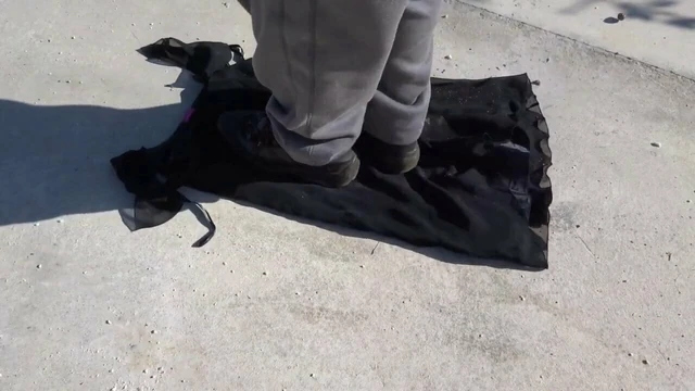clean shoes on black 7 dress