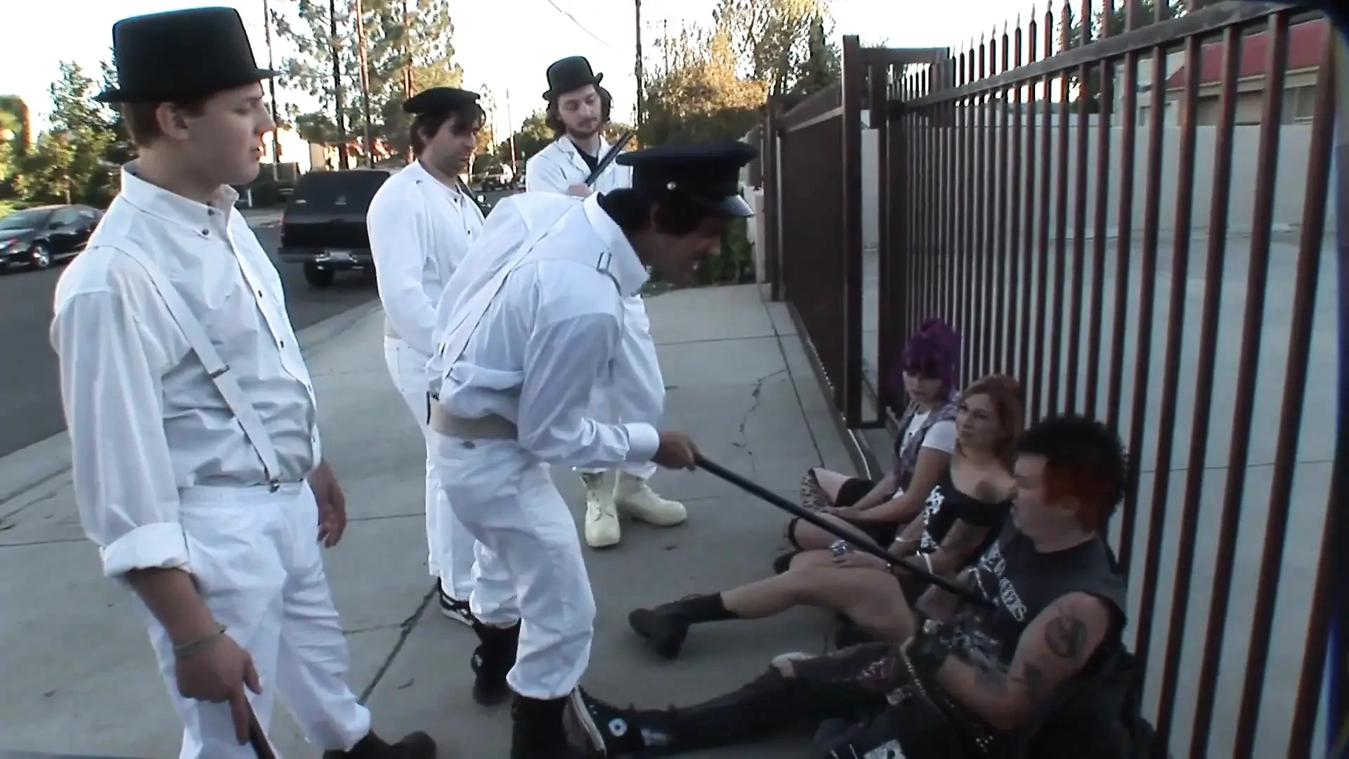 Dangerous gang-bang…