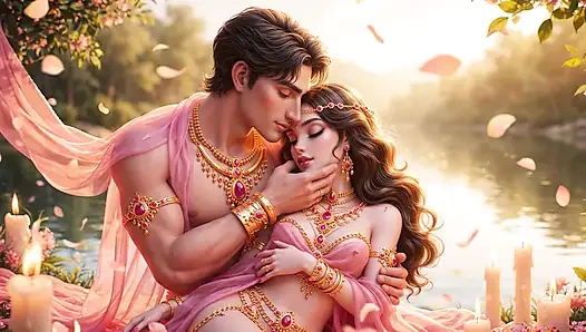 Desi Bhabhi Ki Tight White Saree Mein Doggy Romance – Muscular Husband Ke Saath Full Passion Hug Sex Video
