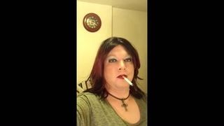 Shanna fumando fetiche