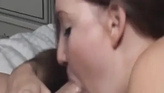 Mature MILF Sucks Thick Cock Deep and Sloppy