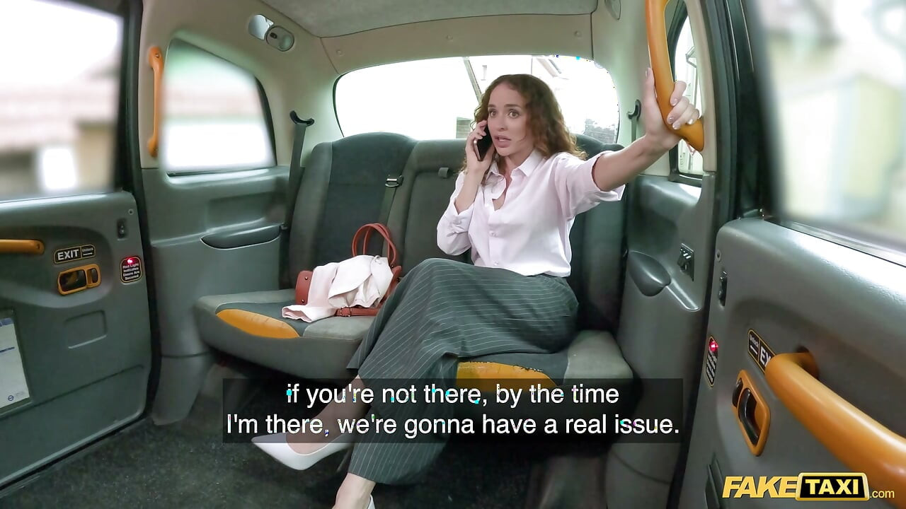 My Big Black Dick Fucks a Bossy CEO Straight in the Pussy - Fake Taxi
