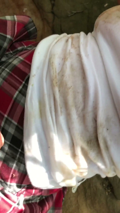 Blonde schoolgirl caught masturbating by teacher | Clip 3