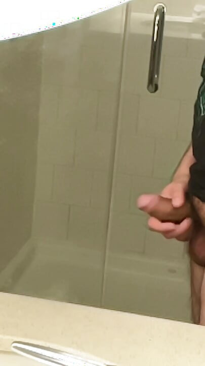 Horny af touching himself