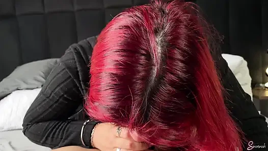 Пара занимается грубым сексом, заканчивающийся кримпаем в любительском видео