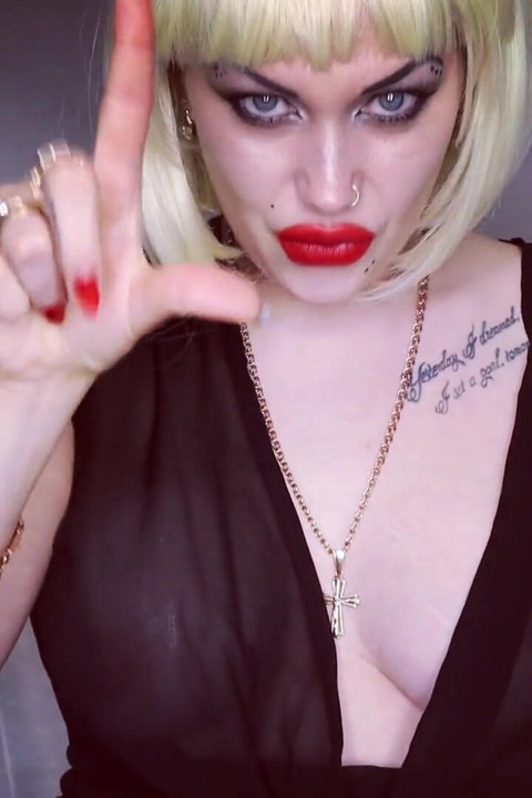 You are stupid retard! Worship my middle fingers and loser sign JOI