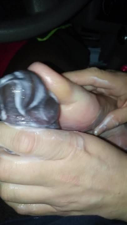 Best Friend Handjob in my Driveway