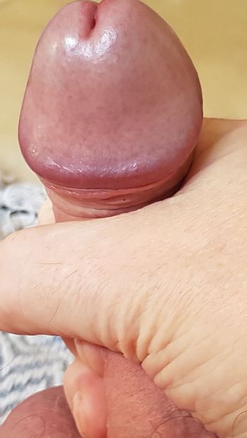 Lying in Bed Playing with My Cock Waiting for an Asshole to Put It in