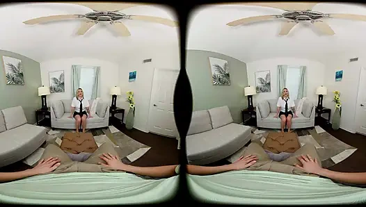 FORBVR - Die studentin zigeuner rose mit dicken titten bittet, ihren schwanz in pOV zu reiten