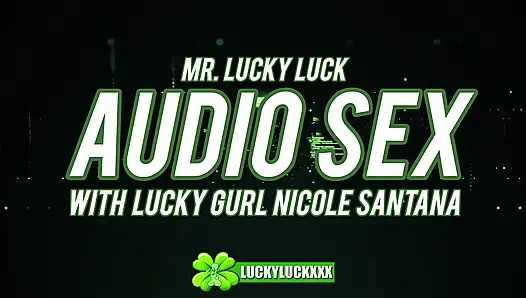 Şanslı kız Nicole Santana - sesli seks asmr bay şanslı şans ile sert sikişiyor