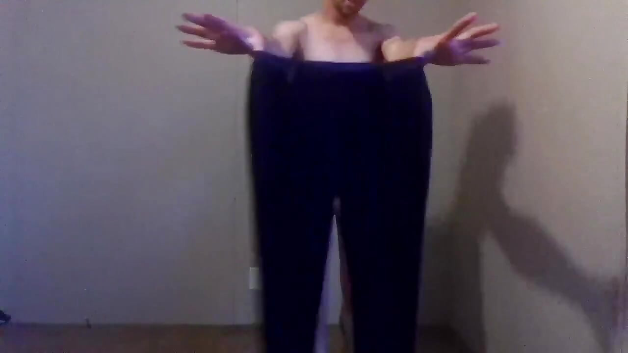 Soyunma ve soyunma kıyafetlerini deniyor - siyah jeggings bölüm 7