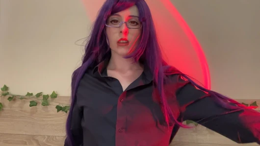 Rize Kamishiro Pixie Wax Sin - Elegant Ghoul Tease to Messy Finish