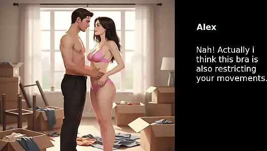 Dirty Man Fucks His Wife While She Was Cleaning The House