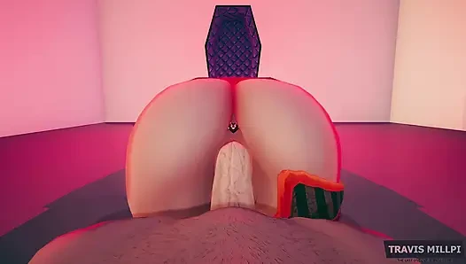 My Stepsister Had Witch Power and Send Me to Another Dimension to Fuck Me POV