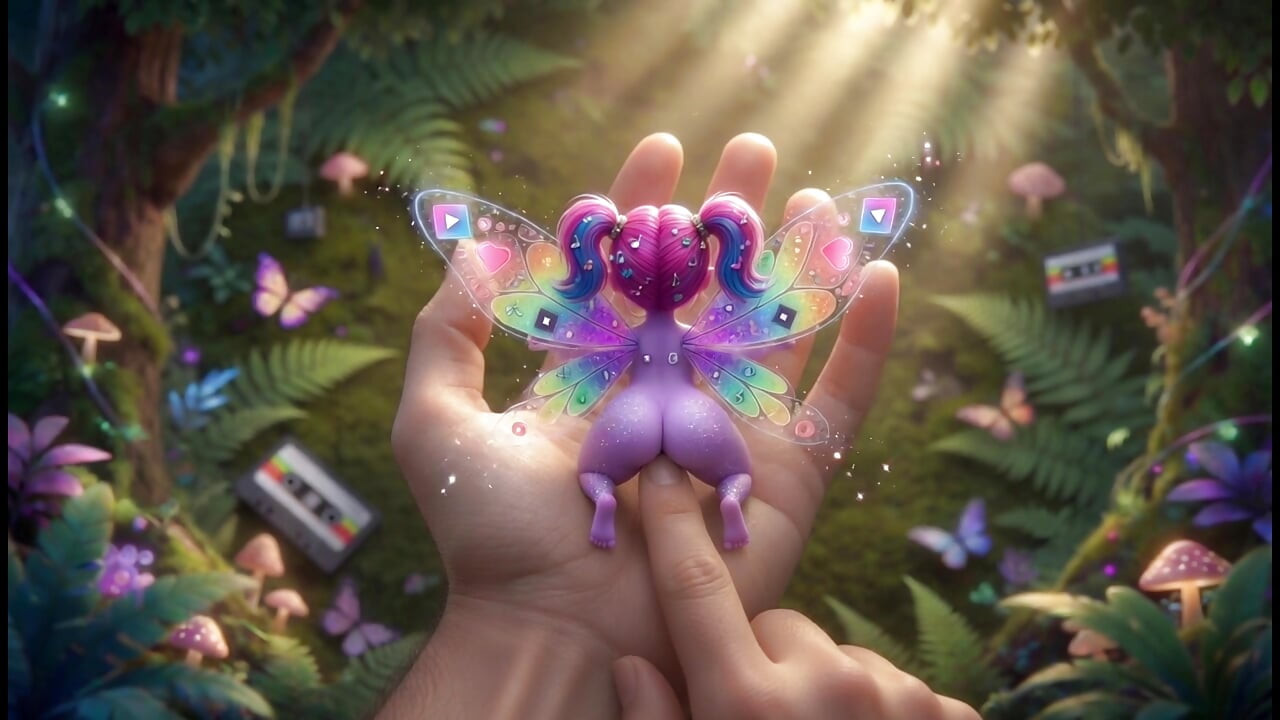 Met a Tiny Forest Fairy We Had Wild Fun Together