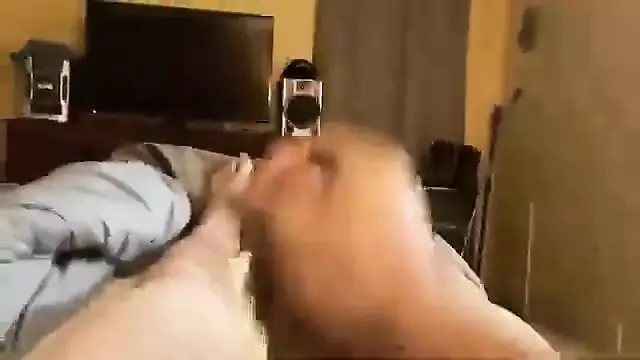 Amateur solo male masturbation