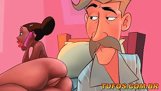 Snack at dawn with the maid Cleusa - Hentai Portuguese BR