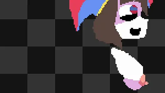 pomni pixelart timelapse