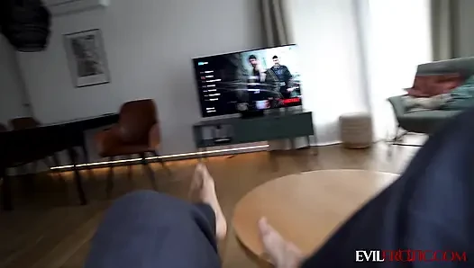 Stepmom Calls Me Lazy - I Write 'Whore' On Her Ass, She Shows Me How Nasty She Really Is - EVIL EROTIC
