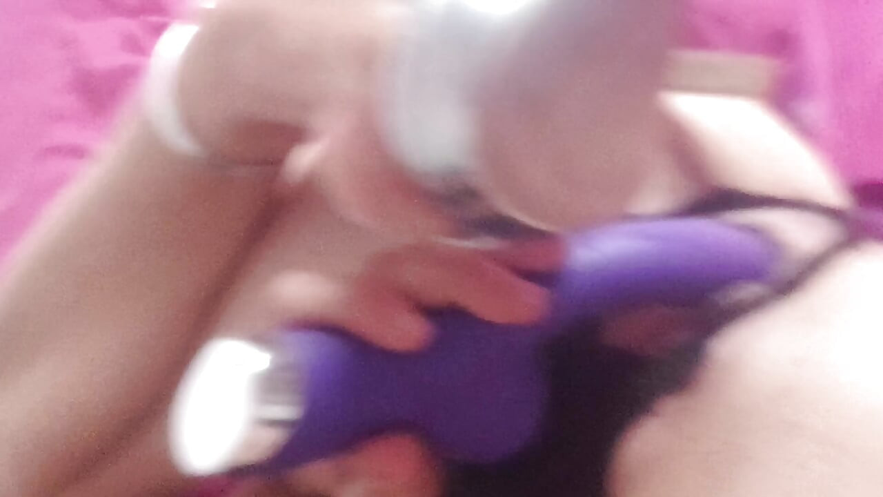 MILF Films Herself Masturbating