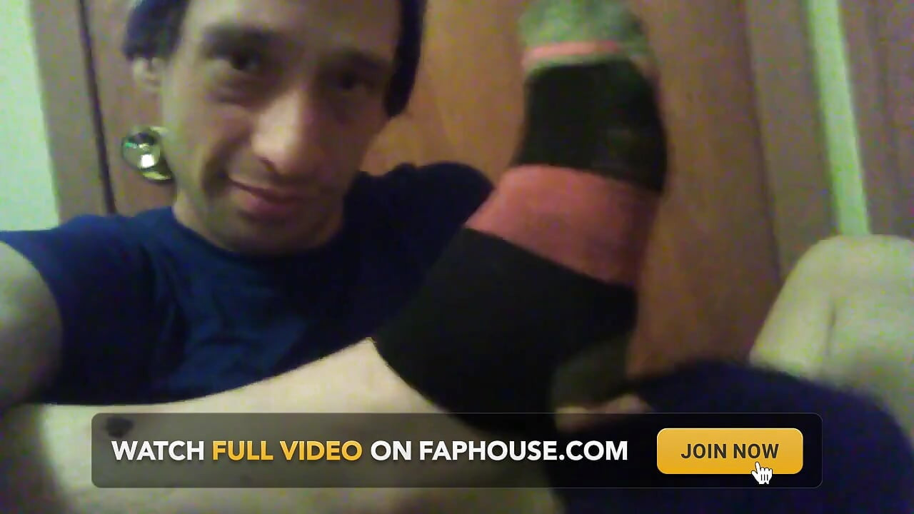 Sniffing and Touching My Dirty Foots and Sock to My Face and Mouth