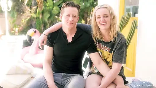 Sesi wawancara bareng charlie forde, shawn alff