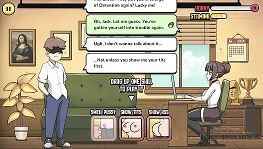 gameplay 3d stepmom sex at college student