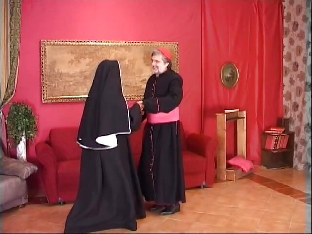 Horny Monk Got Indecent Proposal From Charming Ebony Girl