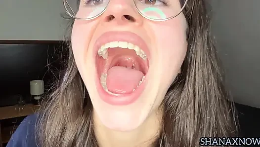 Фетиш говорит перед тем, как поглотить тебя, Uvula, фетиш в рот