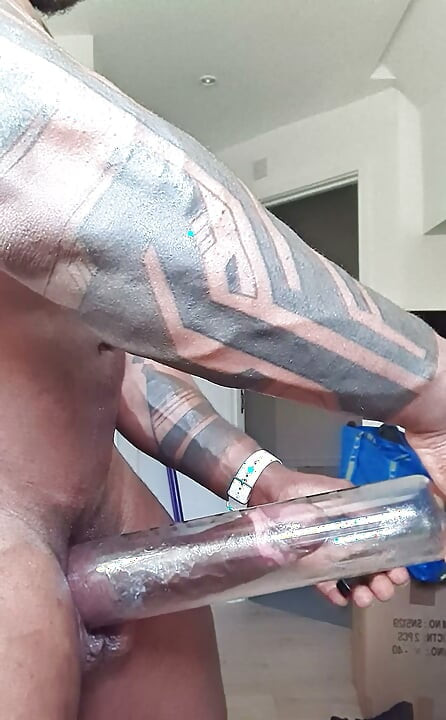 Do I Need to Pump This Already Thick Cock, Also That Pre,cum Drip